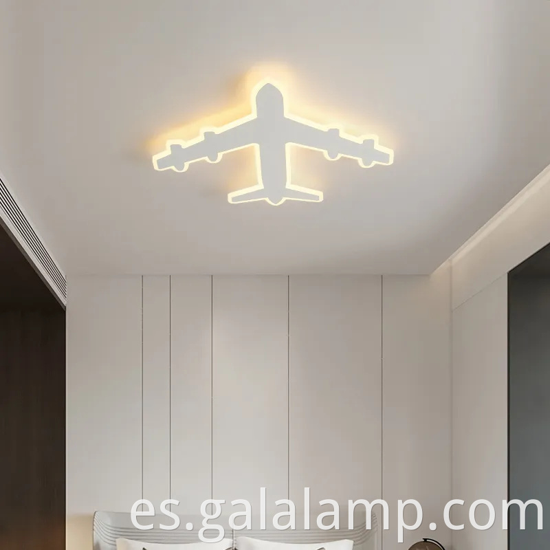 Lámpara de techo LED creativa para la decoración de los dormitorios de los niños